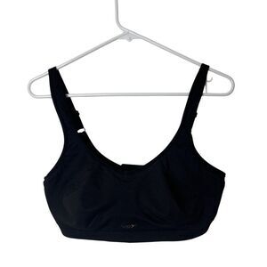 VSX Sport High Impact Black Sports Bra 38D Adjustable Straps